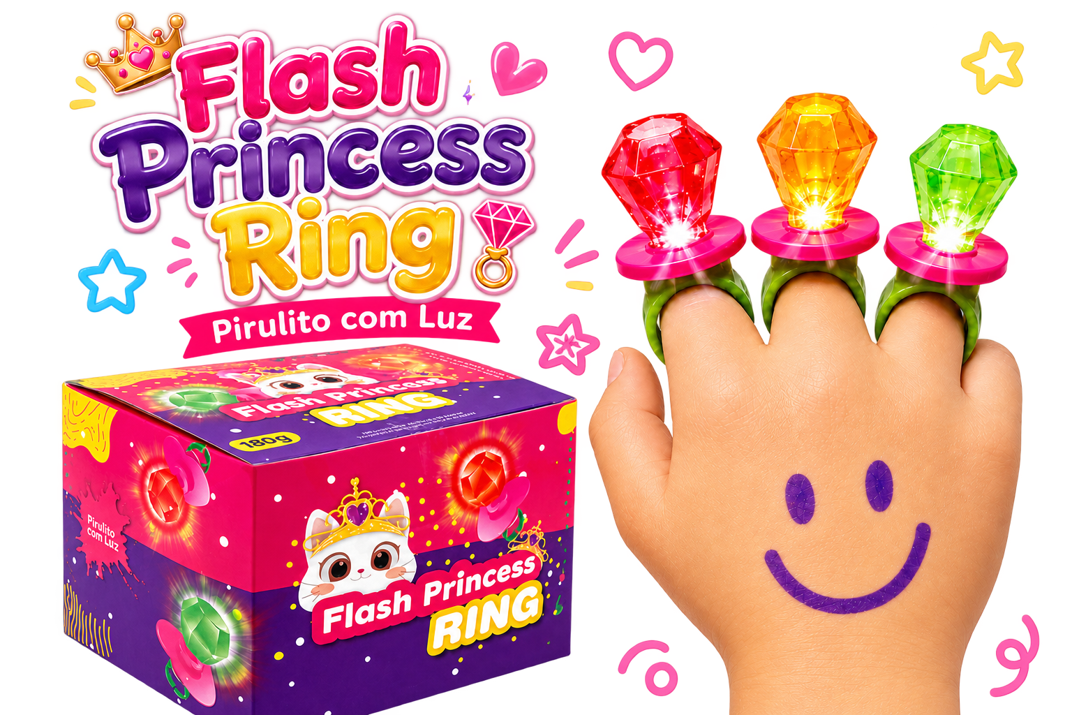 Flash Princess Ring