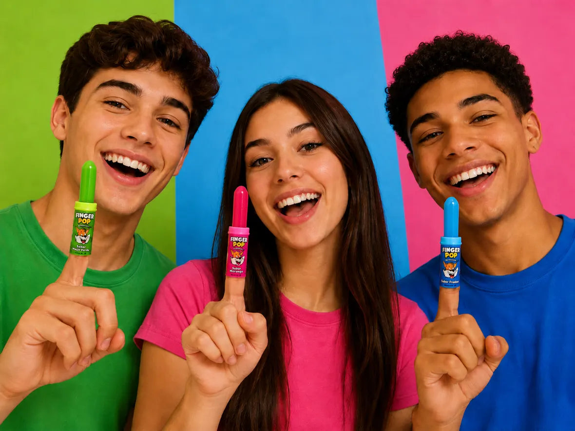 Jovens com Finger Pop